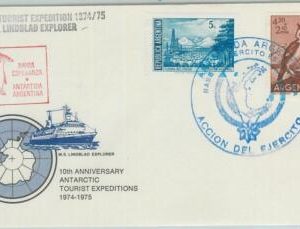 75772 - ARGENTINA  - Postal History - ANTARCTIC Tourist Expedition 1974  Birds