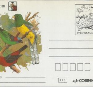 75744 - BRAZIL - Postal History - Postal Stationery AEROGRAMME - Birds PARROTS