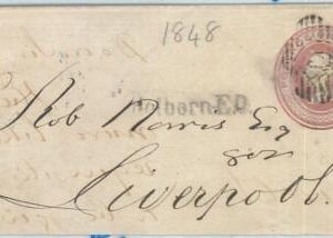 72440 - GREAT BRITAIN - POSTAL STATIONERY  WRAPPER form HOLBORN 1848