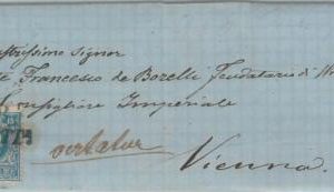 75071 - AUSTRIA Croatia - POSTAL HISTORY - COVER from ZARA - Conte di LOVRANA