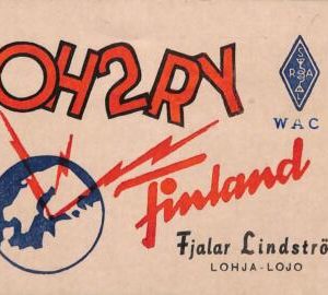 ac9781 - FINLANDIA - VINTAGE POSTCARD -RADIO CARD - Lohja -  1948