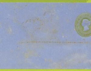 40210 - Australia VICTORIA - Postal History - STATIONERY  Laid Blue Paper 1 P.