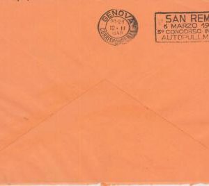 75827 - ITALY  - Postal History -  Postmark 1949  Auto TRANSPORT Bus