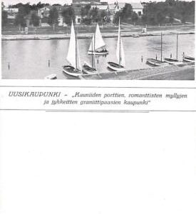 ac9767 - FINLANDIA - VINTAGE POSTCARD -  Uusikaupunki