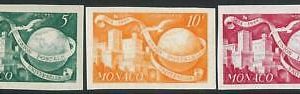 70775a - MONACO - STAMPS:  Yvert & Tellier  #  332/3 IMPERF N/D -   MNH