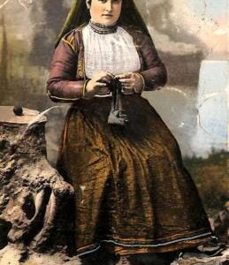 ac8795 - GREECE - VINTAGE POSTCARD - Ethnic - 1910