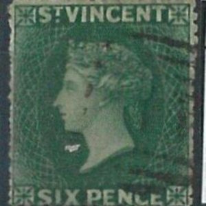 70624 -  ST VINCENT - STAMP : Stanley Gibbons #  4 -  Very fine  USED