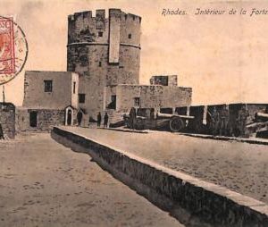 ac8921 - GREECE - VINTAGE POSTCARD - Rodi - 1913