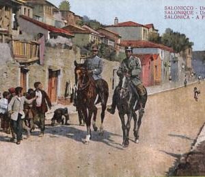 ac9079 - GREECE - VINTAGE POSTCARD -  Salonica - 1918