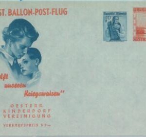 89749 - AUSTRIA - Postal History - Special BALLOON FLIGHT  Stationery Cover