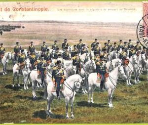 ac9921 - TURKEY - VINTAGE POSTCARD  - Constantinople - Military - 1922