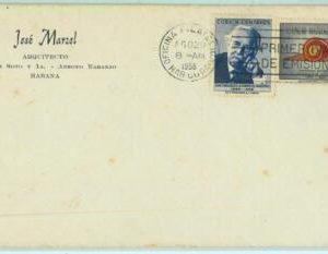 98431 - HAVANA - POSTAL HISTORY - FDC COVER 1958 Carlos de la Torre NATURALIST