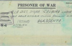 84316 - USA - POSTAL HISTORY -  POW mail to Agrigento, ITALY 1945
