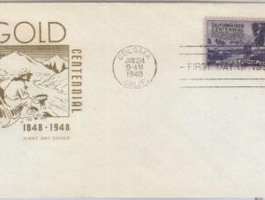 65644 - UNITED STATES USA -  Cachet FDC COVER 1948: Scott  # 954  - GOLD Mining