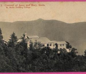 ag3650 - INDIA - VINTAGE POSTCARD - Simla, Convent of Jesus and Mary - 1915