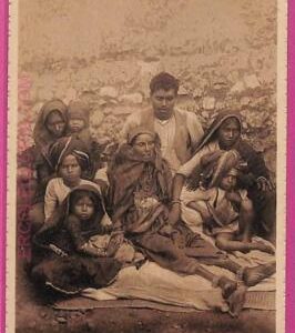ag3695  - INDIA - VINTAGE POSTCARD - ETHNIC