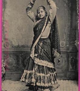 ag3739  - INDIA - VINTAGE POSTCARD - Rajputana, Dancing girl