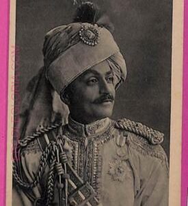 ag3770  - INDIA - VINTAGE POSTCARD  - Sir Pertab Singh