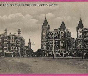 ag3824  - INDIA - VINTAGE POSTCARD - 1914 - Bombay