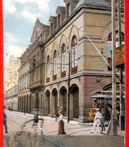 aa4031  - PERU  - VINTAGE POSTCARD  Postal History  - LIMA   1914