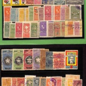 ZA0127 - BRAZIL  - STAMPS - FISCAL STAMPS - LARGE LOT of Revenue Stamps