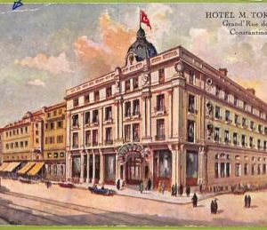 ac9995 - TURKEY - VINTAGE POSTCARD  - Constantinople - Hotel M.Tokatlian