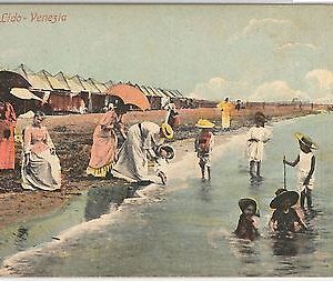 45377   CARTOLINA d'Epoca - VENEZIA : Lido