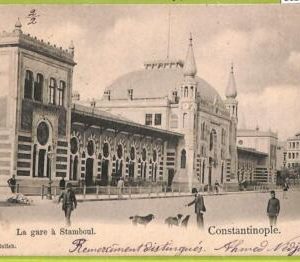 ac10008 - TURKEY - VINTAGE POSTCARD  - Constantinople - La gare a Stamboul