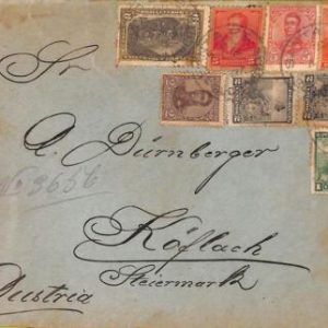 ac6457 - ARGENTINA - POSTAL HISTORY -  Registered COVER FRONT  to  AUSTRIA  1913