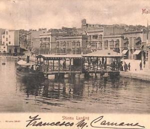ac6320 - Ansichtskarten VINTAGE POSTCARD - MALTA - 1902, Sliema Landing