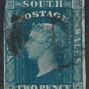 70207b - AUSTRALIA: New South Wales - STAMP: Stanley Gibbons # 110-114 - Used