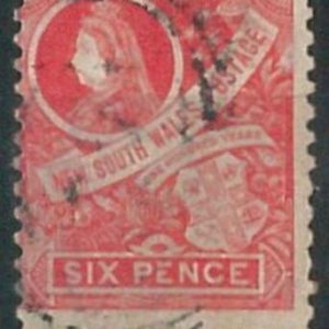 70208 - NEW SOUTH WALES - STAMP: Stanley Gibbons # 256b INVERTED  WATERMARK Used