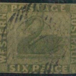 70257 - WESTERN AUSTRALIA - STAMP: Stanley Gibbons # 28 - VERY FINELY Used