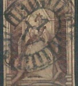 70213a - AUSTRALIA: Victoria - STAMP: Stanley Gibbons #  18a CHESNUT  Used