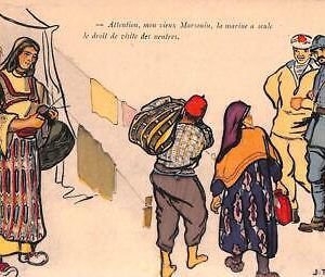 ac9161  - GREECE - VINTAGE POSTCARD - ETHNIC Illustrated BRITISH HUMOR