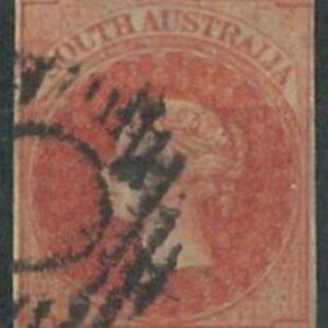 70237c - SOUTH AUSTRALIA - STAMP: Stanley Gibbons # 8 or 9 -  Fine  Used