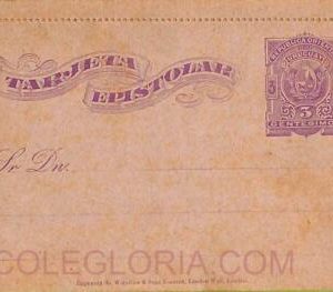 ad6445 - URUGUAY - Postal History - STATIONERY Letter CARD Ciardi # TE 5