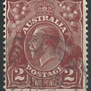 70268j - AUSTRALIA - STAMP: Stanley Gibbons #  98 -  Finely Used