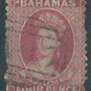 70310e - BAHAMAS - STAMP: Stanley Gibbons # 26x or 27x   -  Used