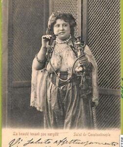 ad1528  - TURKEY - VINTAGE POSTCARD  - Constantinople - 1903, Ethnic