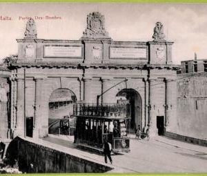 ac9321 - MALTA - VINTAGE POSTCARD - Porte des Bombes, Floriana - 1927