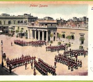 ac9317 - MALTA - VINTAGE POSTCARD - Valletta, Palace Square - 1900