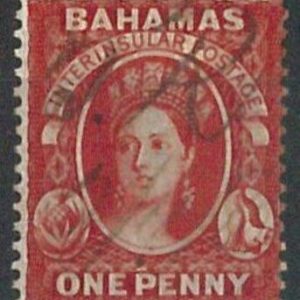 70317e  - BAHAMAS - STAMP: Stanley Gibbons #  33x  -  Used
