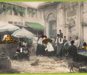 ad1569 - TURKEY - VINTAGE POSTCARD - Smyrne - Bazar a Scutari