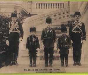 ad1617 - TURKEY - VINTAGE POSTCARD - Sons of the Turkish sultan