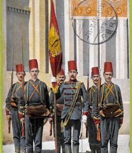 ad1620 - TURKEY - VINTAGE POSTCARD - Military