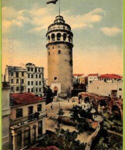ad1536  - TURKEY - VINTAGE POSTCARD  - Galata