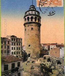ad1538  - TURKEY - VINTAGE POSTCARD  - Galata