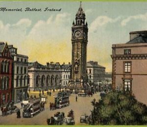 ac9199 - IRELAND - VINTAGE POSTCARD - Belfast,  Albert Memorial