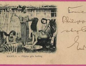 ag3637 - Philippines - VINTAGE POSTCARD - Manila, Ethnic